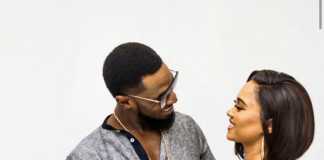 D’banj and his wife