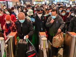 People wearing face masks as a preventive measure against the COVID-19