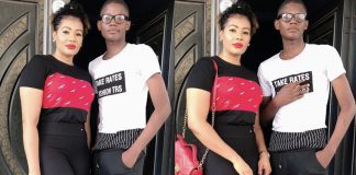 Actress, Nkiru Umeh and one of her sons