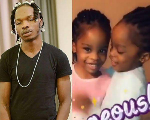 Naira Marley and his daughters