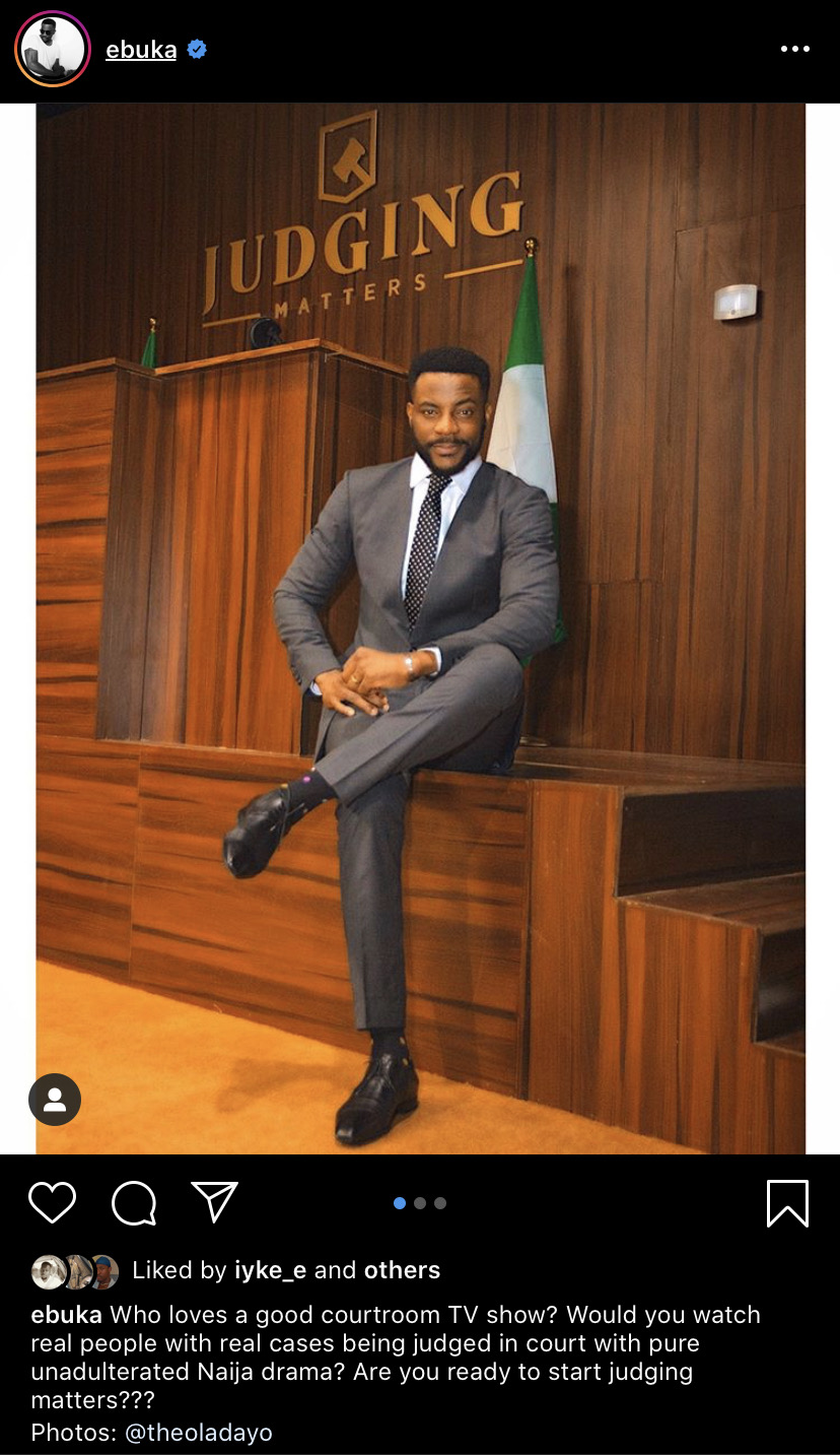 BBNaija's Ebuka