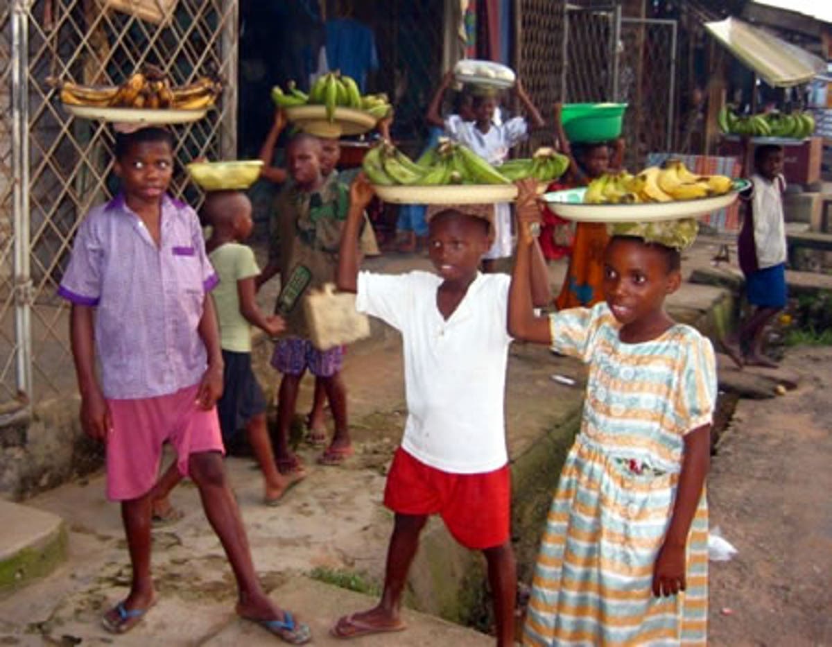 Photo of school children Hawking