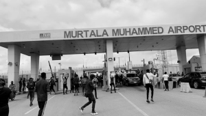 #EndSARS Protesters Block Lagos Airport