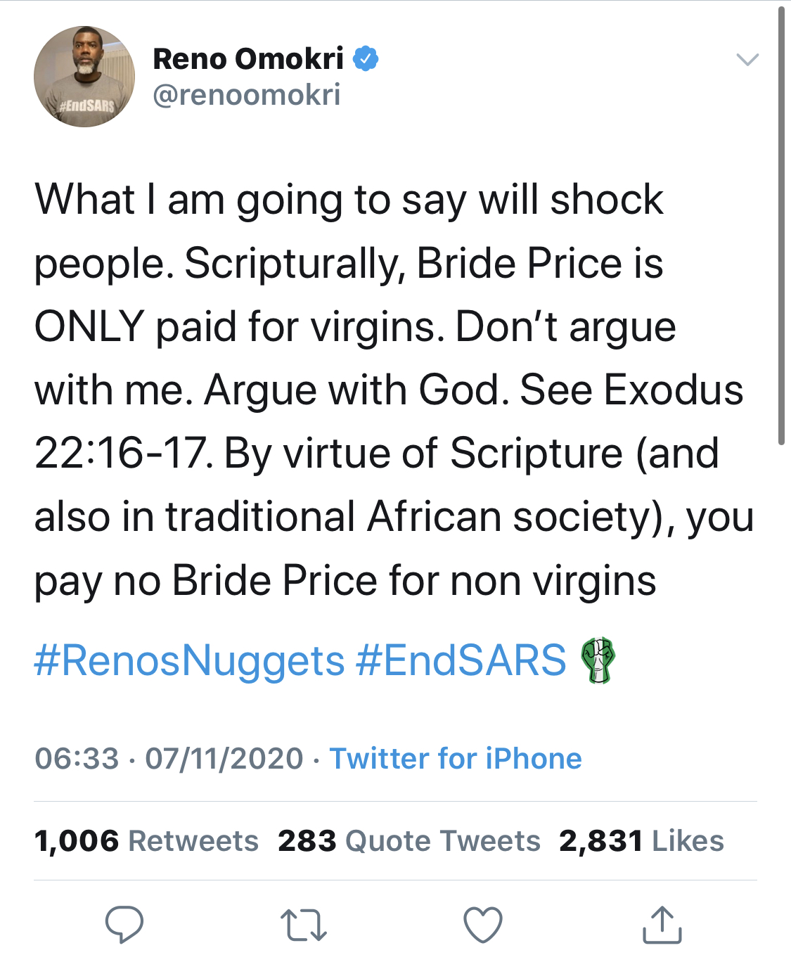 Omokri’s tweet