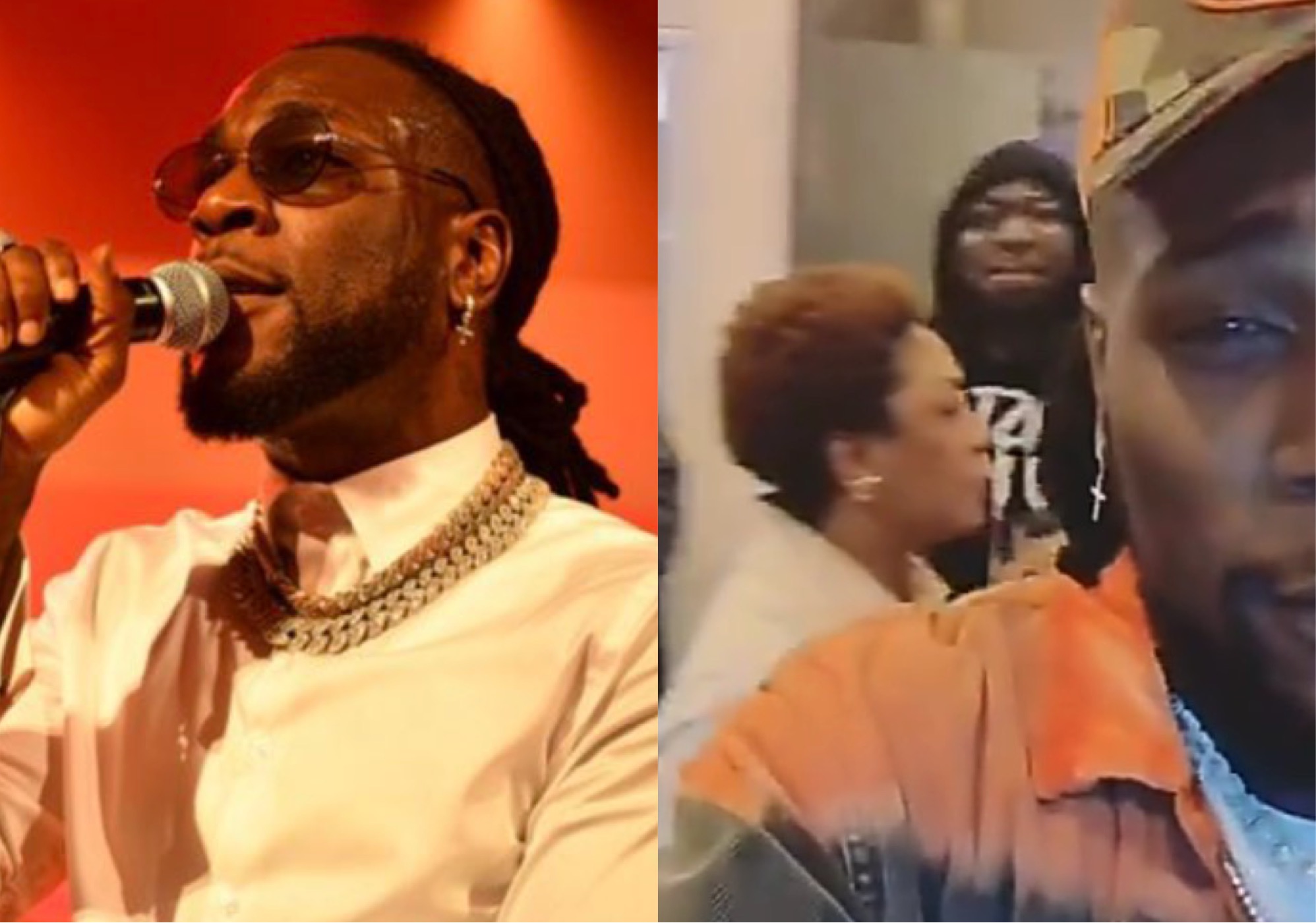 "You Are Looking At The Champion" - Burna Boy Reacts To His Grammy Nomination