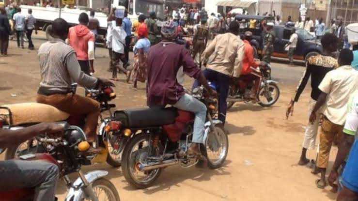 Okada riders, taskforce officials clash in Lagos (video)