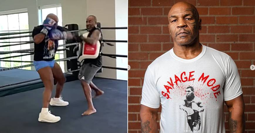 Mike Tyson Shows Off Insane Speed In New Training Video