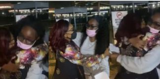 Mercy Aigbe Reunites With Daughter After Trip To Canada