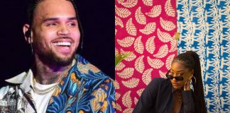American Singer Chris Brown Commends Nigerian Singer, Tems