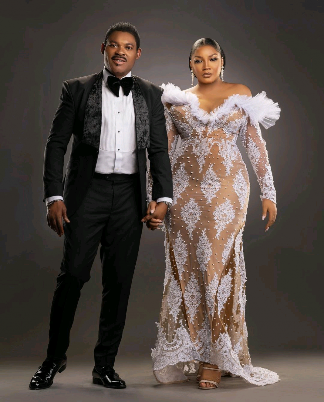 Omotola Jalade Ekeinde Hubby Celebrate 25th Wedding Anniversary