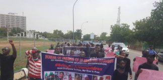 Parents Of Abducted Kaduna Students Protest At National Assembly