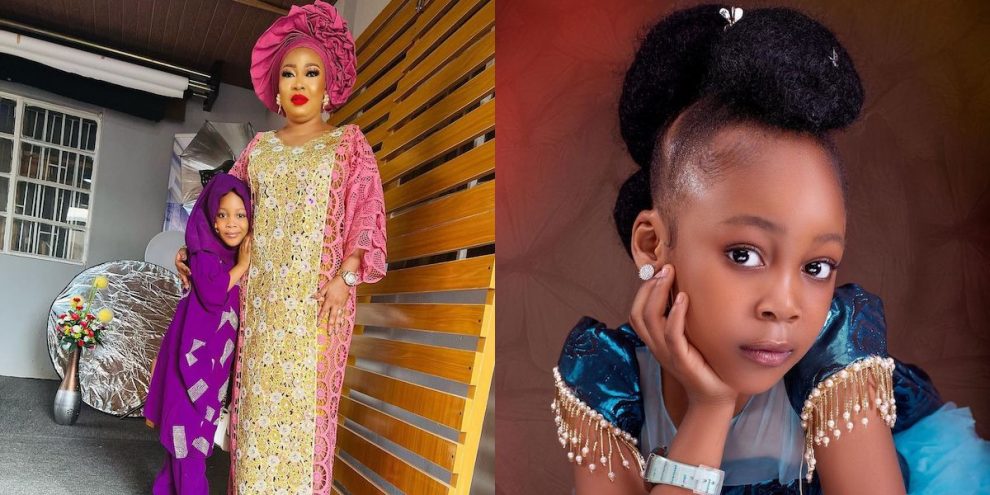 Actress Bimpe Akintunde Celebrates Daughter's 6th Birthday - Information  Nigeria