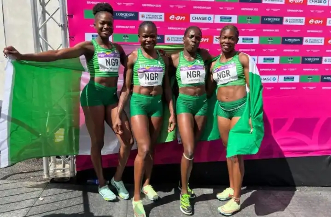 Nigeria Women relay CWG