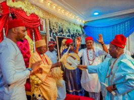 APC's Shettima, Ganduje Bag Chieftaincy Titles In Anambra (PHOTOS)