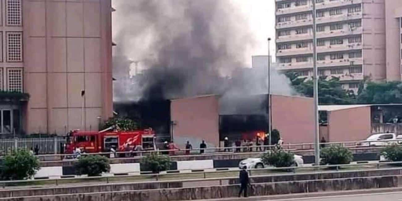 Fire Guts Head Of Service Office In Abuja